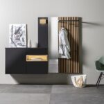 Moderne Fox 8 Garderobe von Sudbrock mit elegantem Design für den Eingangsbereich.