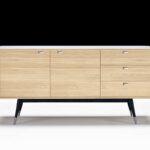 Moderne Naver Kommode AK 2630 mit vier Schubladen aus hochwertigem Holz