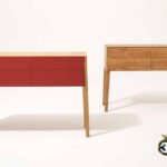 Moderne Sixay Theo Up4 Kommode mit vier geräumigen Schubladen in elegantem Design