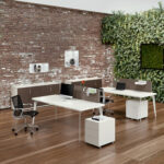 Elegante Alea Office Blade 13 Büromöbel für moderne Arbeitsplätze mit stilvollem Design.