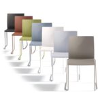 Moderner Artesia 5 Stuhl von Gaber mit elegantem italienischen Design für stilvolle Einrichtung.