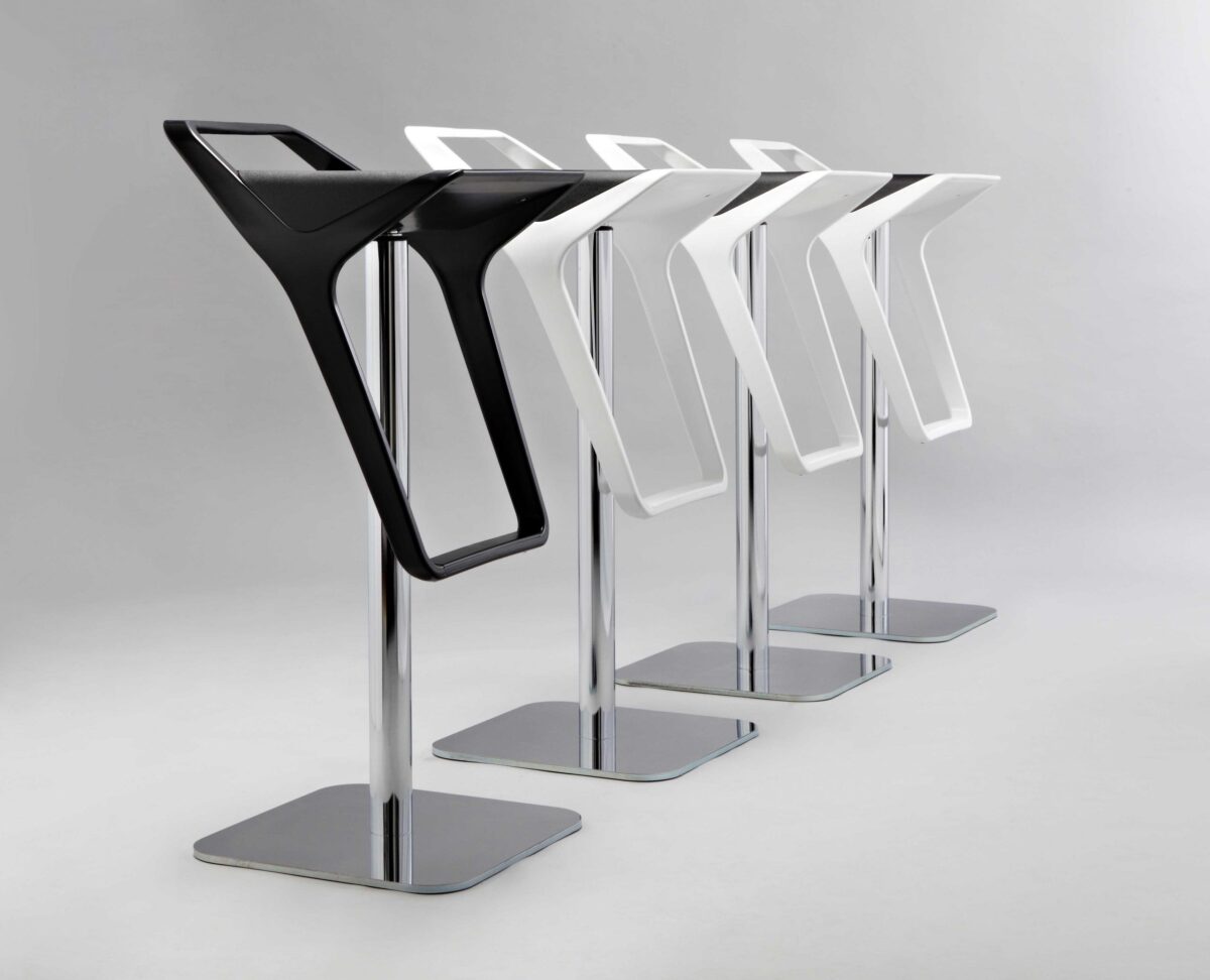 Moderner Barhocker Freedom 3 von Gaber mit elegantem Design für stilvolle Einrichtung.