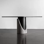 Minimalistischer Betontisch Shape 2 von Lyon Béton für moderne Wohnräume