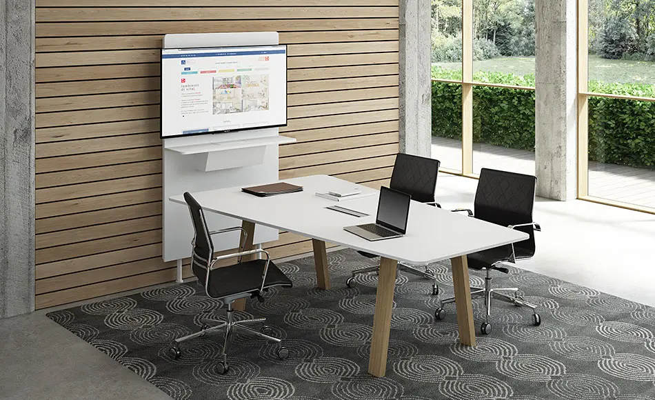 Moderner Bralco Take Off Opr 13 Design-Schreibtisch mit eleganter Optik für Büro und Arbeitsplatz.