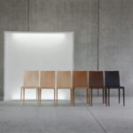 Moderner Crassevig Anna 6 Stuhl mit elegantem Design für Esszimmer und Büro.