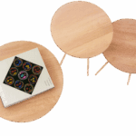 Moderner Drip Couchtisch in elegantem Design für stilvolle Wohnräume.