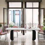 Moderner Esstisch Barry von Miniforms mit elegantem Design für stilvolle Essräume.