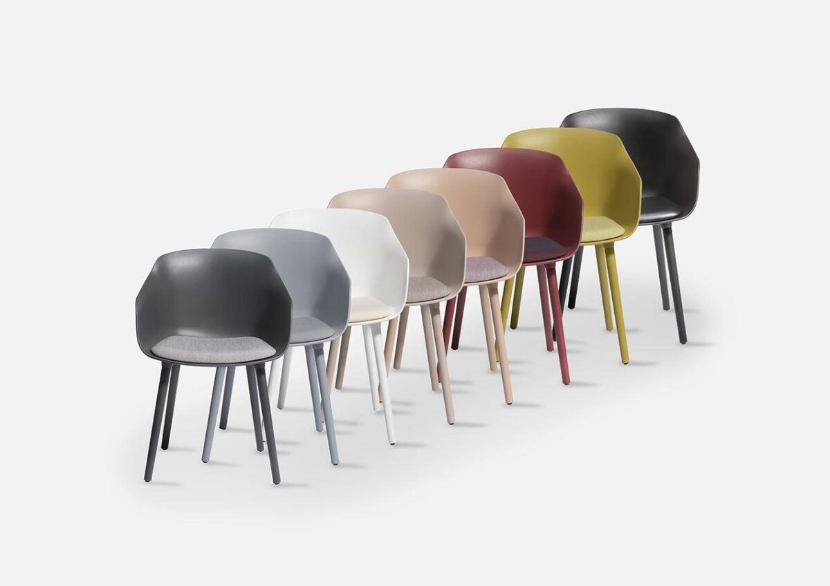 Moderner Gaber Dame 3 Stuhl mit elegantem Design für stilvolle Einrichtung.