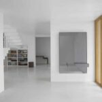 Moderner grauer Kendo Konsolentisch mit minimalistischem Design für Flur oder Wohnzimmer.