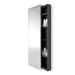 Moderner italienischer Backstage Schrank von Horm mit eleganten Holztüren und minimalistischem Design.