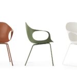 Moderner Kristalia Elephant 27 Design-Stuhl mit elegantem Profil und zeitloser Formgebung.