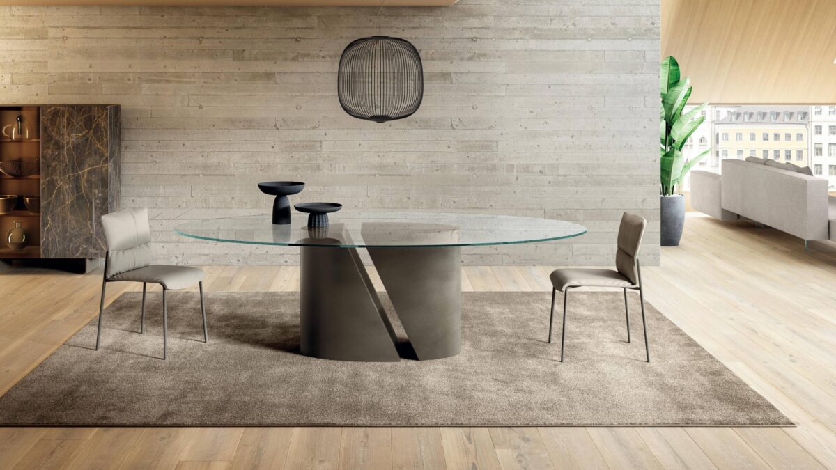 Eleganter Lago Wadi 3 Designtisch für moderne, stilvolle Wohnräume mit zeitloser Formgebung.