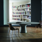 Eleganter Podium 2 Esstisch von Bontempi Casa mit modernem italienischen Design.