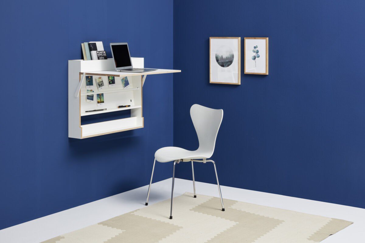 Platzsparender Wandsekretär Workout 11 von Müller Möbel für modernes Home Office