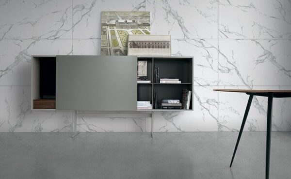 Modernes ausziehbares Sideboard Monolith 5 mit flexiblem Stauraum und elegantem Design.