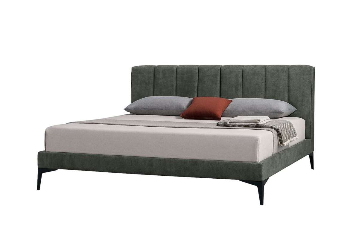 Luxuriöses Bodema Harry Polsterbett mit edlem Design und komfortabler Premium-Polsterung.