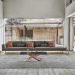 Elegantes Dakota 12 Sofa mit modernem italienischem Design von Bontempi Casa.