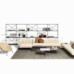 Modernes De Padova Erei 4 Designer-Sofa in elegantem Design für stilvolle Wohnräume.