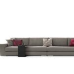 Modernes Ditre Italia Bijoux 3 Designer-Sofa in elegantem italienischen Stil.
