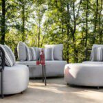 Luxuriöses Drigani Gobbe 6 Sofa mit edler Polsterung und zeitlosem Design.