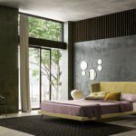 Elegantes Duke Bett von Valentini in modernem Design für stilvolle Schlafzimmer.