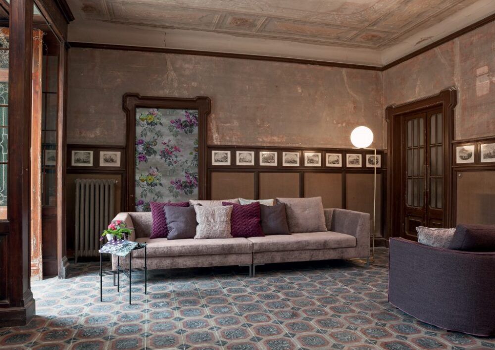 Modernes Flexteam Planet 010 Designer-Sofa in elegantem Design für stilvolles Wohnen.