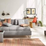 Modernes Joka Calma Schlafsofa in stilvollem Design für komfortables Wohnen und Schlafen.