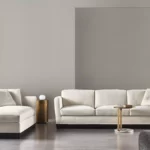 Modernes Meridiani Allen Sofa in elegantem Design für stilvolle Wohnräume.