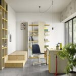 Modernes Nidi Jugendzimmer mit kreativer Raumgestaltung für Teenager - Beispiel 3.9