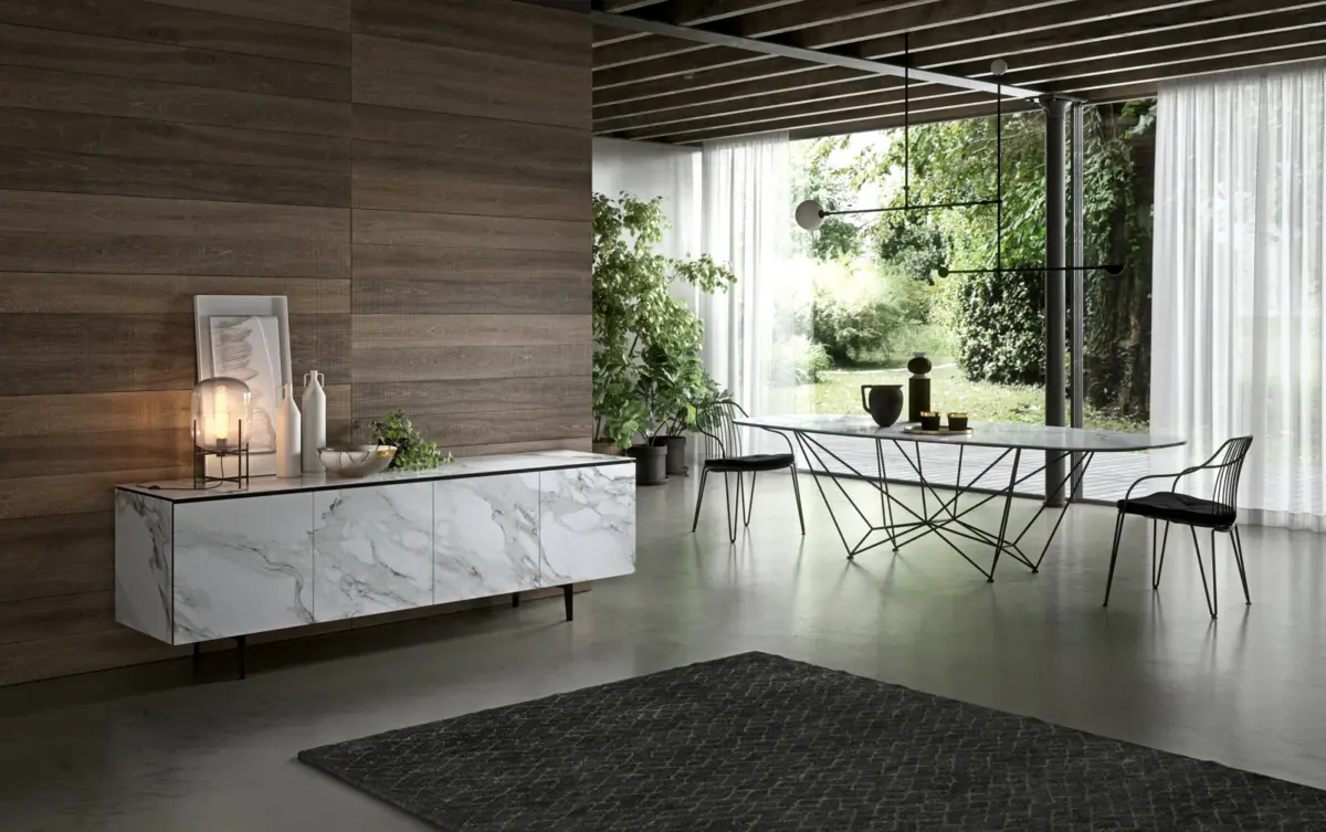 Modernes Ozzio Armor 1 Sideboard in elegantem Design für stilvolle Wohnräume.