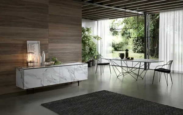 Modernes Ozzio Armor 1 Sideboard in elegantem Design für stilvolle Wohnräume.