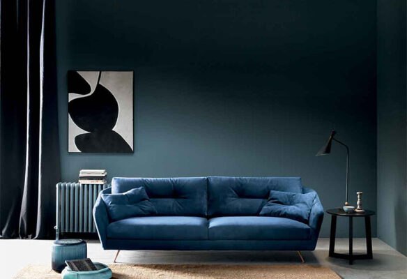 Valentini Duke 17 Sofa mit modernem Design für elegante Wohnzimmer.