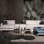 Modernes Vibieffe Con Tempo 2 Designer-Sofa in elegantem Design für stilvolle Wohnräume.