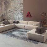 Modernes Vibieffe Glam 3 Sofa mit eleganten Linien und luxuriösem Design.