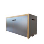 Tojo Hochstapler 6 - modulares Stapelregal aus Holz für vielseitige Aufbewahrungslösungen im Wohnbereich.