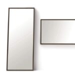 Moderner rechteckiger Wandspiegel Odette 4 von Novamobili mit elegantem Rahmen.