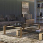 Eleganter runder Orsenigo Couchtisch mit modernem Ring-Design für stilvolle Wohnzimmer.