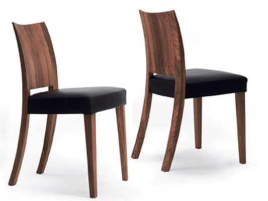 Pimpinella Stuhl aus Massivholz von Riva 1920, italienisches Designermöbel.