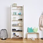 Tojo Flachmann Schuhschrank: Platzsparende Lösung in minimalistischem Design für kleine Flure und Wohnräume.