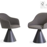 Eleganter Potocco Lyz Polsterstuhl mit modernem Design und hochwertiger Verarbeitung.