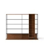 Modernes Literatura Bücherregal von Punt in minimalistischem Design für stilvolle Wohnräume