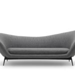 Modernes Saba Italia Oltremare Designer-Sofa in elegantem italienischen Stil für luxuriöse Wohnräume.