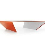 Moderner Glas-Couchtisch Rubino von Sovet Italia mit elegantem Design.