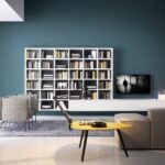 Stilvolle Novamobili Wohnzimmereinrichtung mit modernen Möbeln und zeitgemäßem Design.