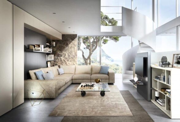 Tango Schrankbett von Clei verwandelt sich in platzsparenden Schreibtisch für kleine Wohnungen