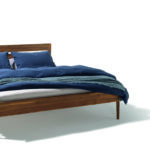 Modernes Team 7 Light Bett aus Naturholz für stilvolles Schlafzimmer.
