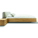 Modernes Nox Bett aus Massivholz von Team 7 für stilvolles Schlafzimmer.
