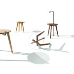 Moderner Hi! Beistelltisch aus Holz von Team 7, Design Sebastian Desch