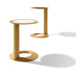 Loup Beistelltisch aus Massivholz von Team 7, Design Kai Stania - eleganter Wohnzimmertisch