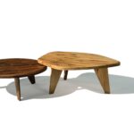 Moderner Ur Couchtisch aus Massivholz von Team 7, Design Sebastian Desch